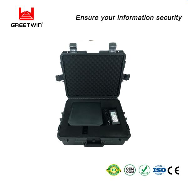 28W GPS WiFi 3G 4G Drone Signal Jammer Lojack 4 Bands