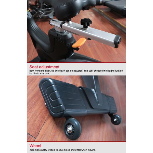 Крытая закрутка спортзала 4.2KG велосипед магнитное сопротивление с экраном дисплея