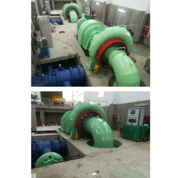 оборудование гидроэлектроэнергии турбины воды 2mw Фрэнсис для мини гидро электростанции