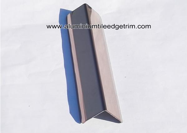 Mirror Effect Rose Gold Stainless Steel Wall Corner Guards For Commercial Buildings