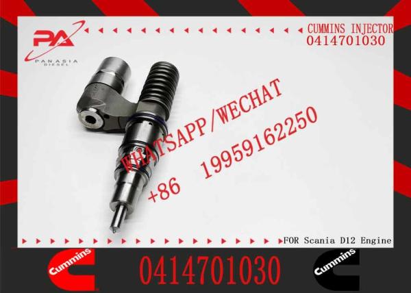 Inyector de combustible auténtico de la unidad 0414701029 0414701030 0414701058 0414701059 0414701032
