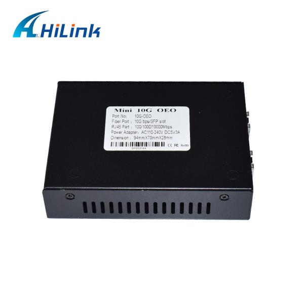 Mini 10G OEO Converter 10G SFP+ TO SFP+ Media Converter For Long Haul Transmission
