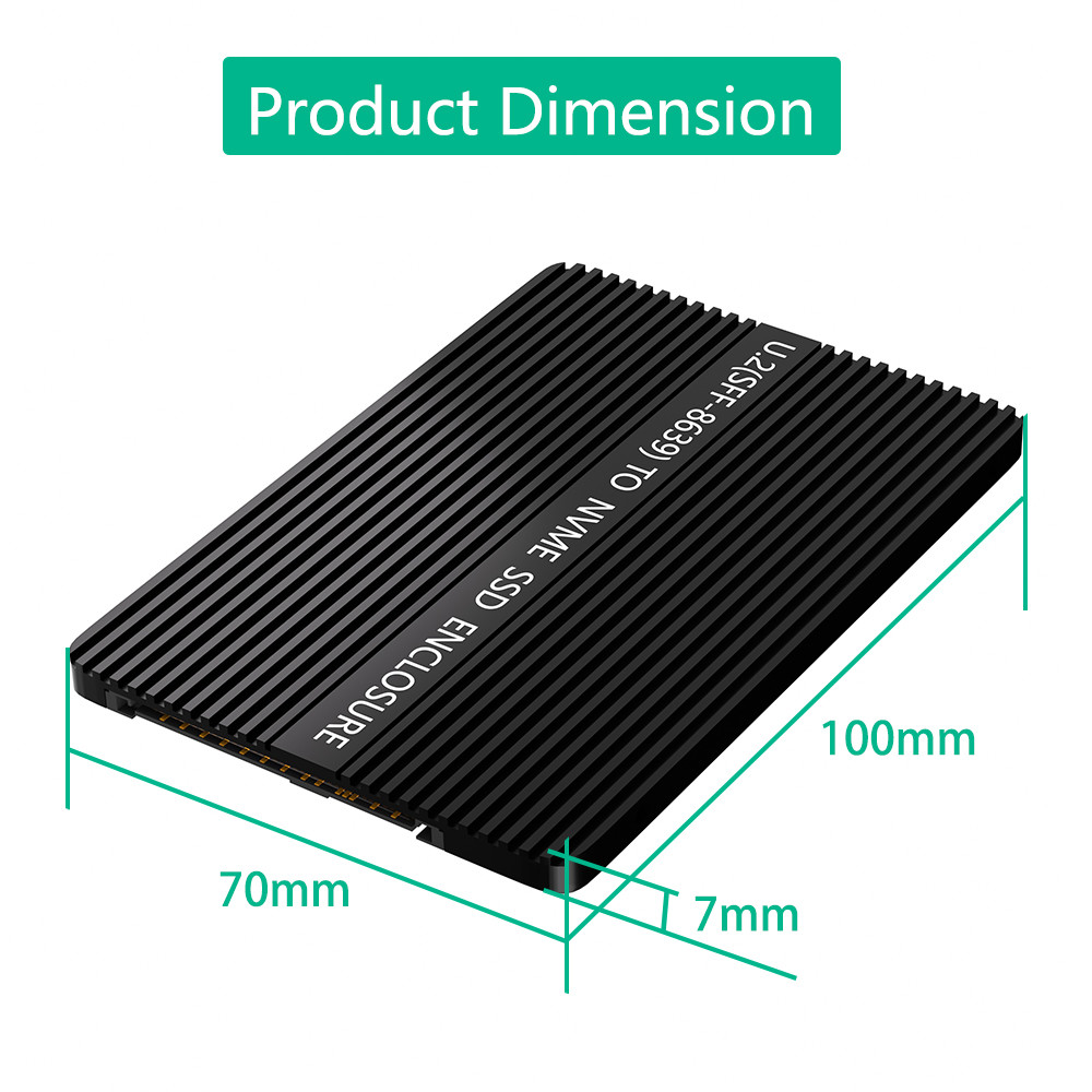 M.2 NGFF NVMe 2,5