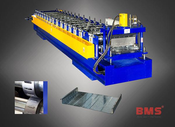 CE Certification Metal Deck Roll Forming Machine YX50-460 Type For Galvanized Steel
