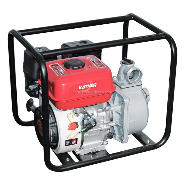 Powerful 4 Inch Gasoline Engine Sewage Treatment Pump for Agricultural Irrigation