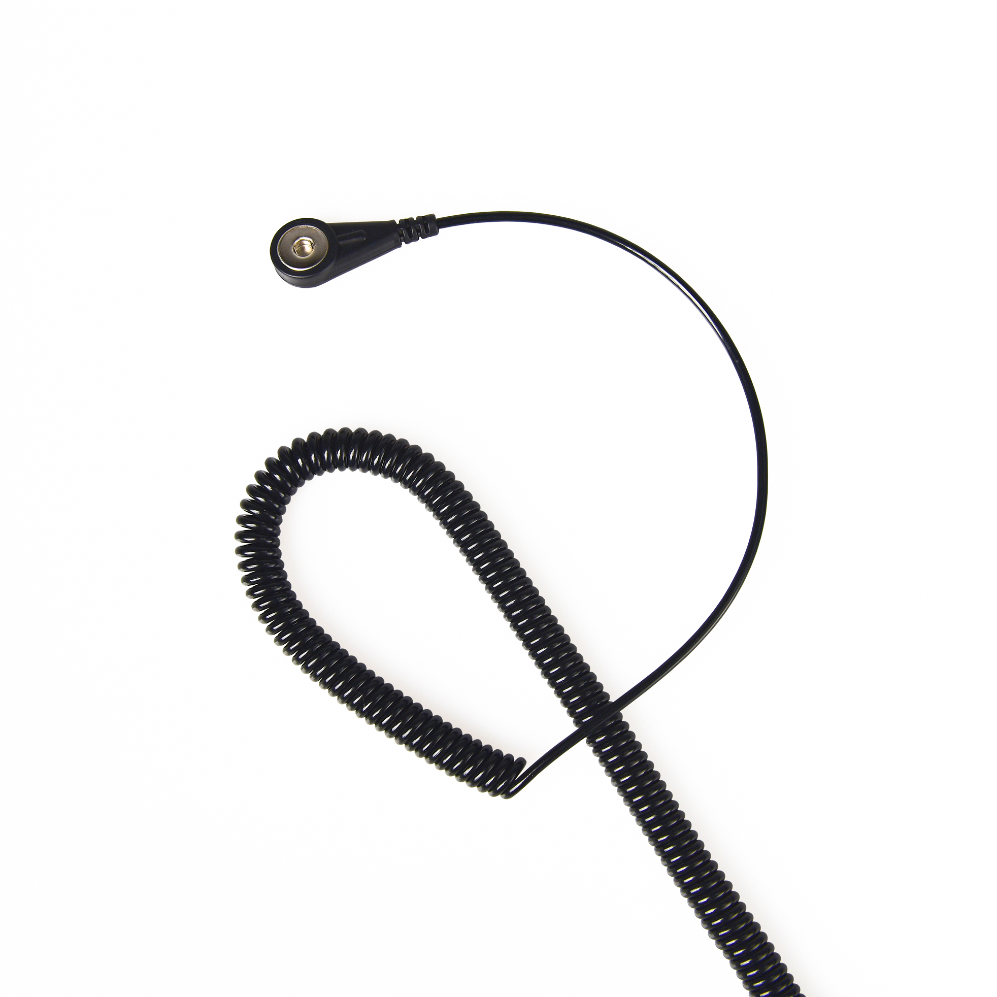 Earthing Bed Coil Cord Manufacturer Grounding Cord Coil 20 FT Black Using Conductive Mouse Pad and Universal Mat