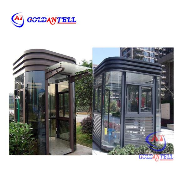 Casa de seguridad de acero moderno 1800x1800x2500mm impermeable personalizable