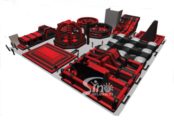 parque de diversões inflável interno grande dos adultos das crianças N de 30x15m para o divertimento inflável interno do campo de jogos
