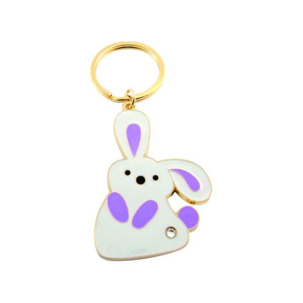 Animal Custom Metal Keychains Vendedor Promocional Cartoons Carinhosos Key Ring Personalizado