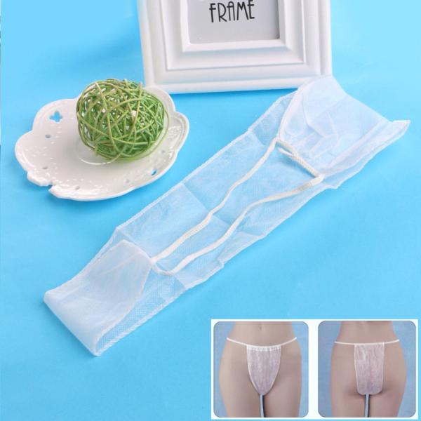 S&J Pro Disposable Nonwoven G String Thongs Women G String Panties For Spa
