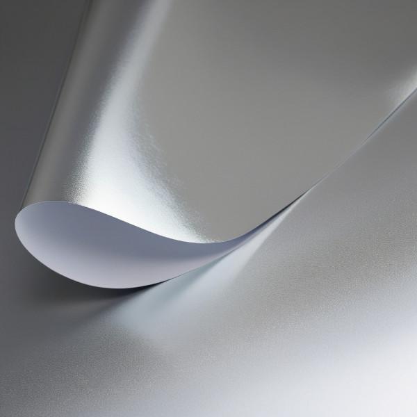 Vacuum Metallized Golden Foil Paper High Water Resistant 55GSM Metallic Wrapping Paper Roll