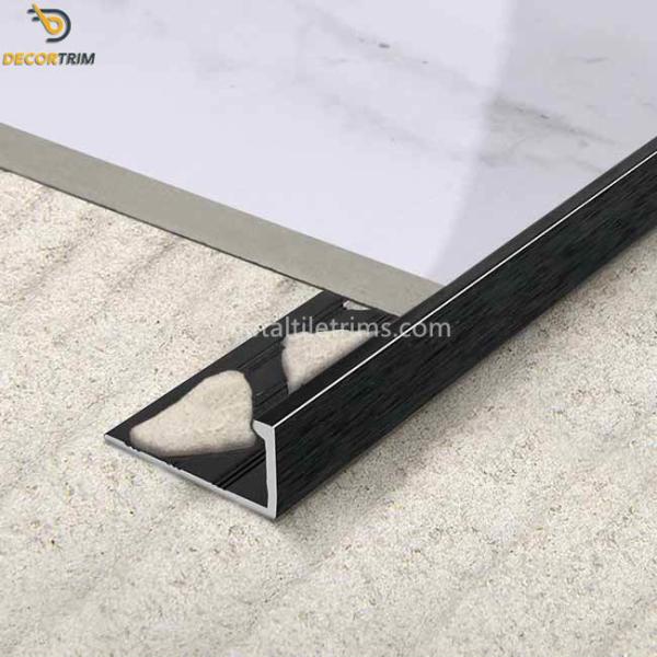 Trim For Shower Niche Shower Edging Protection L Shape Matt Black