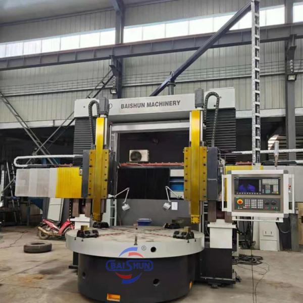 Torno vertical de torre pesada de alta qualidade CNC Torno vertical de coluna dupla