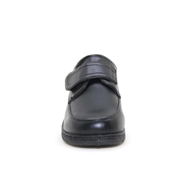 Customized Leather ODM Boys Velcro School Shoes Soft Fabric Deodorization