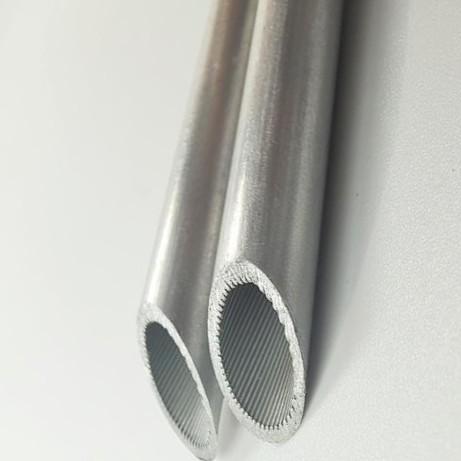3003 Aluminum Internal Thread Aluminum Tubing Heat Transfer Arear 11mm