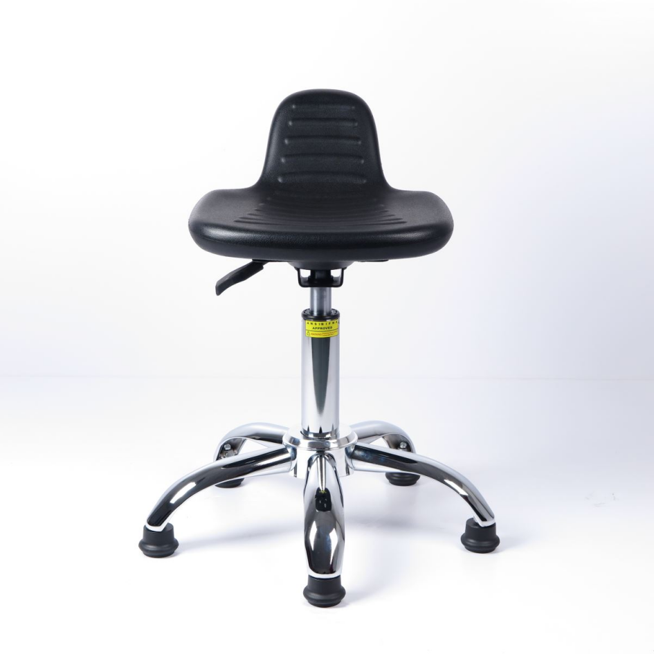 PU Leather ESD Lab Chairs Anti Static Anti Static Lab Chair Adjustable Ergonomic
