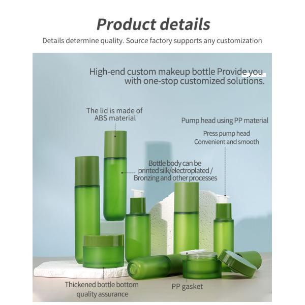 Bouteille de pulvérisation de brouillard en plastique PET cosmétique personnalisée Bouteilles cosmétiques pour les soins de la peau