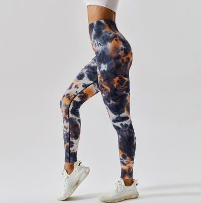 Calças de yoga personalizadas leves com alongamento em quatro direções