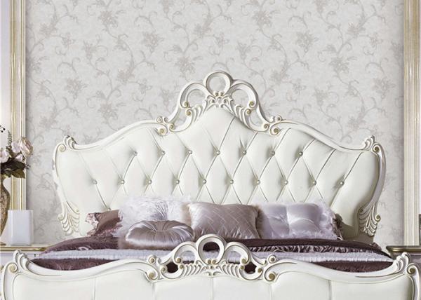 Moisture Resistant European Style Wallpaper Durable PVC Wallpaper For Bed Room / Living Room