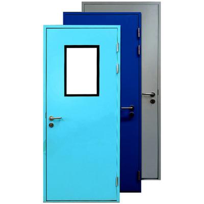 Swing Open Single Fire Rated Steel Doors For Classroom