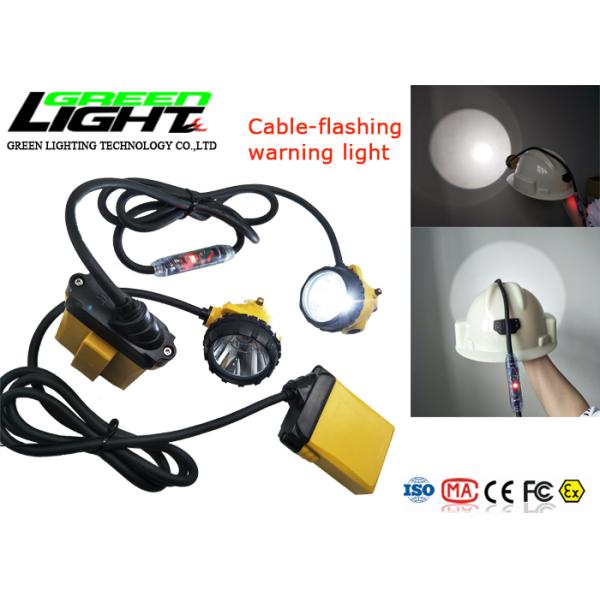 ATEX CE IP68 25000LUX Underground Cap Lamps