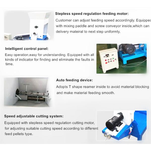 500kg/H Fish Feed Production Line For Fish Dog And Pet