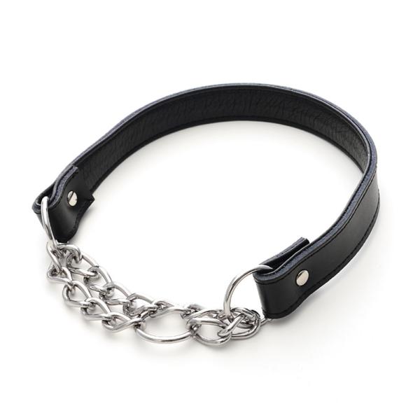 Personalized Popular Small Big Dogs Leather Collar Chain Necklace Dog Collar