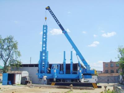 Economia de energia da velocidade da pilha da máquina 11m/Min da condução de pilha de concreto pré-fabricado