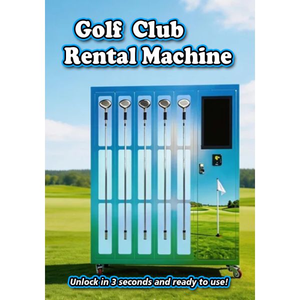 Golf Club Rental Locker Vending Machine With Card Reader Suitable for Golf Courses, Resorts