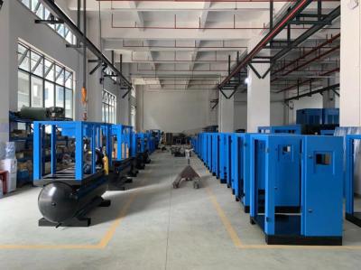 Oil Lubricated Silent Screw Compressor PM 100 Hp Rotary Screw Air Compressor 7bar