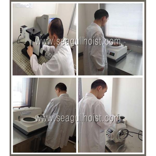 Warehouse Wharf Electric Chain Hoist With Trolley / 10T Wire Rope Pulling Hoist