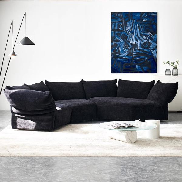 Petal Shaped Sofa Villa Hotel Living Room Corner Combination Sofa