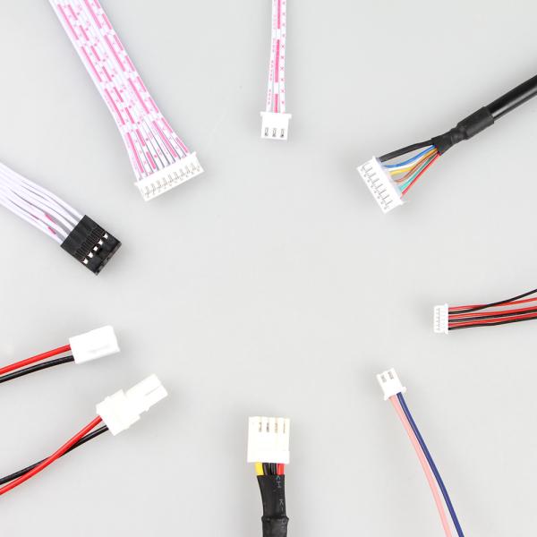 0.8mm 1.25mm Pitch Wire Harness Cable 1Pin 2Pin 40Pin For Industry