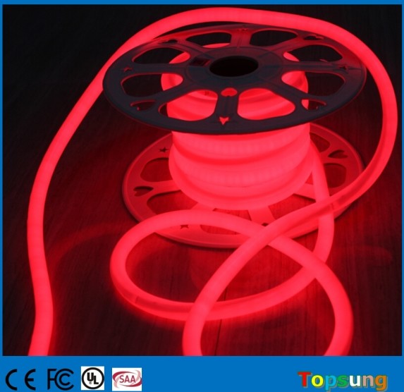 12в SMD 2835 Anyview 360 градусов Круглый Led Flex Neon 16 мм Круглый Neon-Flex веревка белый