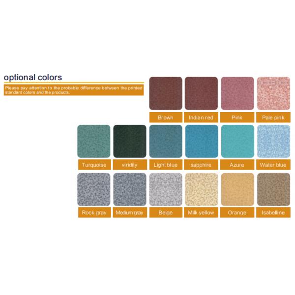 Eco Friendly And Weather Resistant Flexible SPUA Flooring For Classroom / Office