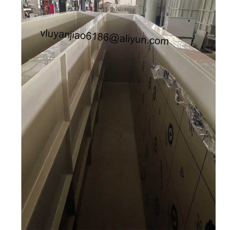 High-Performance PP Rinsing Electroplating Tanks Designed For Efficient Rinsing, Cleaning, And Chemical Treatment Processes Across Various Industries.