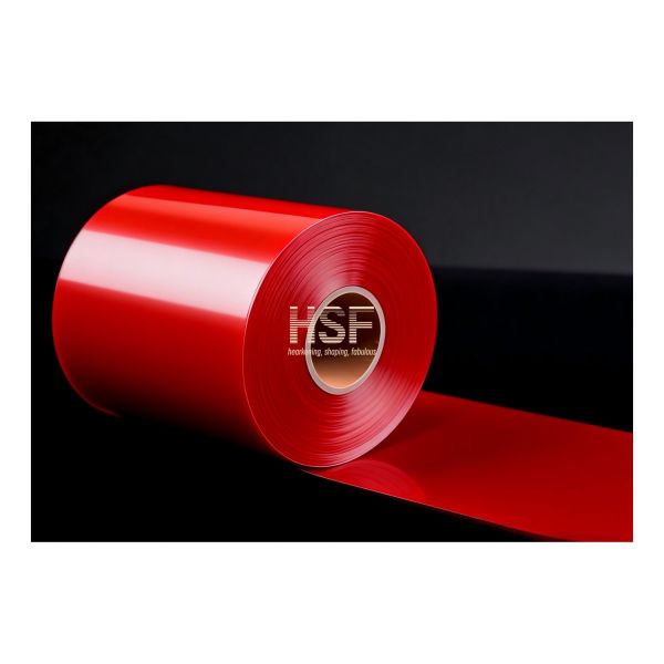 120μm Red CPE Base Film - Heavy-Duty Puncture-Proof Cast Polyethylene Film with Color-Stable Performance