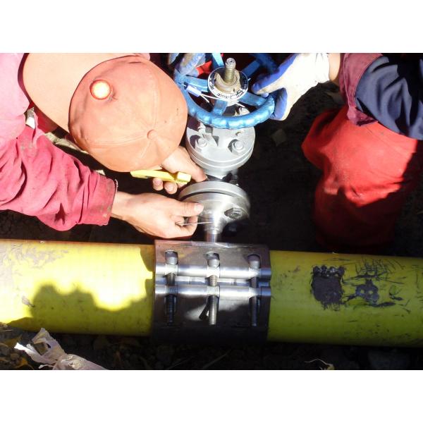 Stainless steel Ductile Iron Band Pipe Repair Clamp ZR series