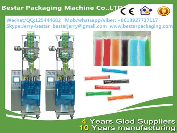 Automatic popsicle ice lollipop ice rolly fully automatic vertical packing machine bestar packaging machine