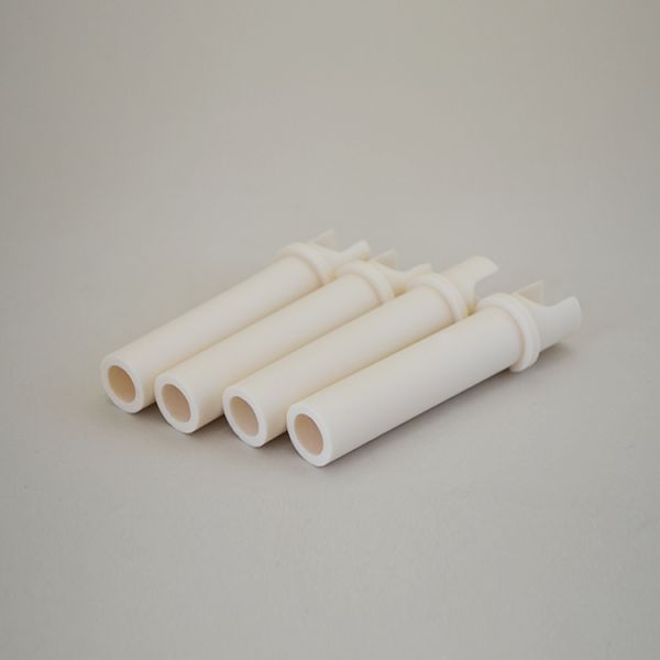Wear Resistance Insulating Alumina Ceramic Pipe Ceramic Structure Tube Custom