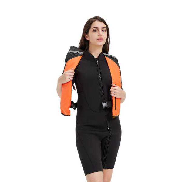 AG19071 Oxford + TPU Chaleco salvavidas inflable automático