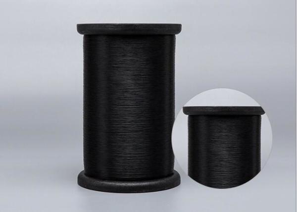 Monofilamento alto do fio do polipropileno da tenacidade da cor preta de 100% para pescar, 0.08mm/0.12mm