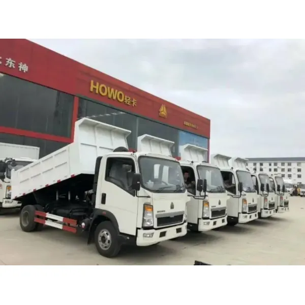 Tipper Hydraulic Dump Truck 4X2 150HP-250HP Horsepower For Tipper Lorry