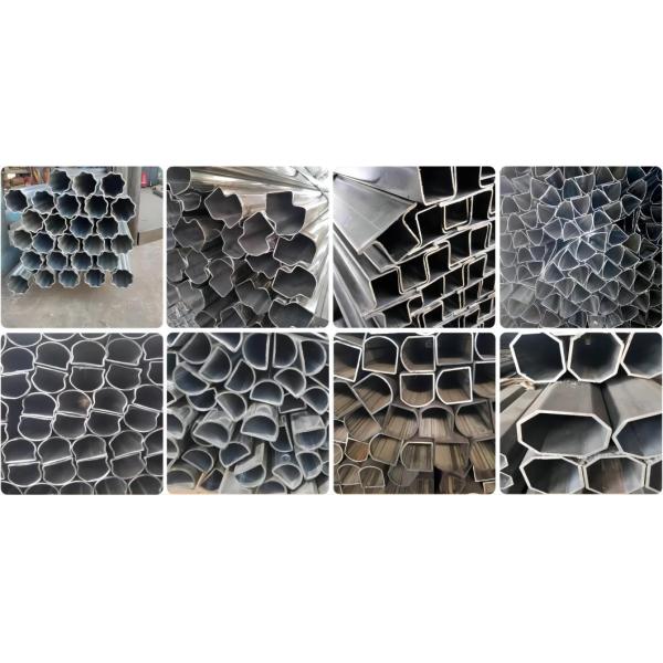 A106B Carbon Steel Tube 20mm Thickness Customized Shape Seamless Irregular Pipe