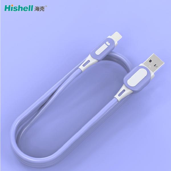 Stainproof Length 1.2M Fast Charging USB Cord , Multiscene Cell Phone Data Cable