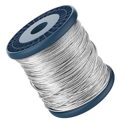 Bobina de fio de aço inoxidável de 1/16 500 pés topo de topo fio de solda para uso doméstico