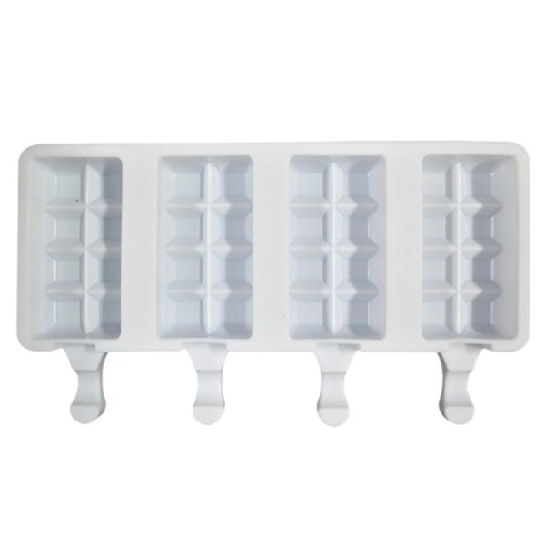FDA aprovado bandeja de molde de gelo de silicone multi-purpose fácil de liberação congelador molde de silicone seguro
