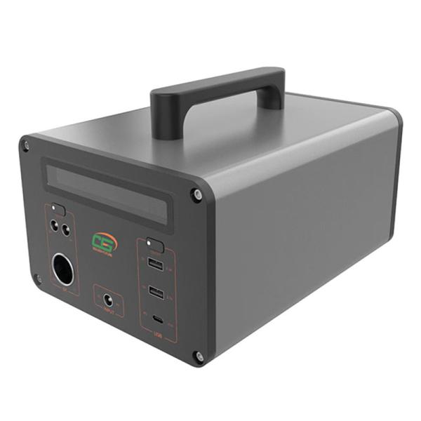 Estação de energia portátil de 500 W e 1.000 W com carregamento de quatro vias