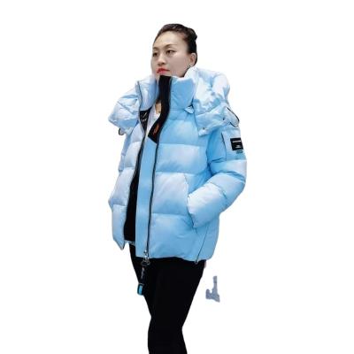 The Fine Quality FODARLLOY F23120 Ladies Warm Hooded Cotton-padded Clothes Women Slim Long Winter Jackets Women Coats