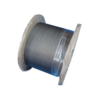 Câble en acier inoxydable AISI 6mm 7x19 SS 316, qualité marine